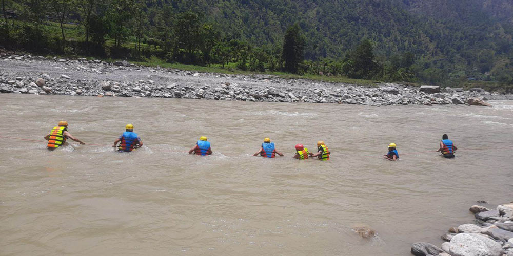 विपद् न्यूनीकरणका लागि तनहुँको पूर्वतयारी