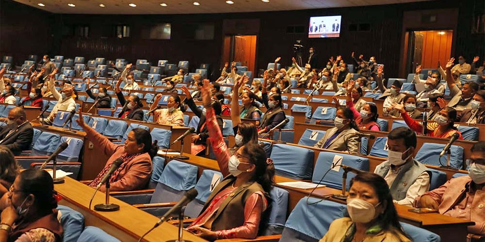 आर्थिक विधेयक स्वीकृत