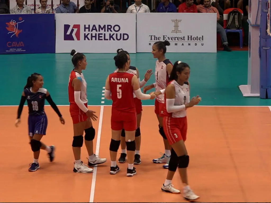 काभा महिला भलिबल : आज नेपाल र इरान भिड्दै