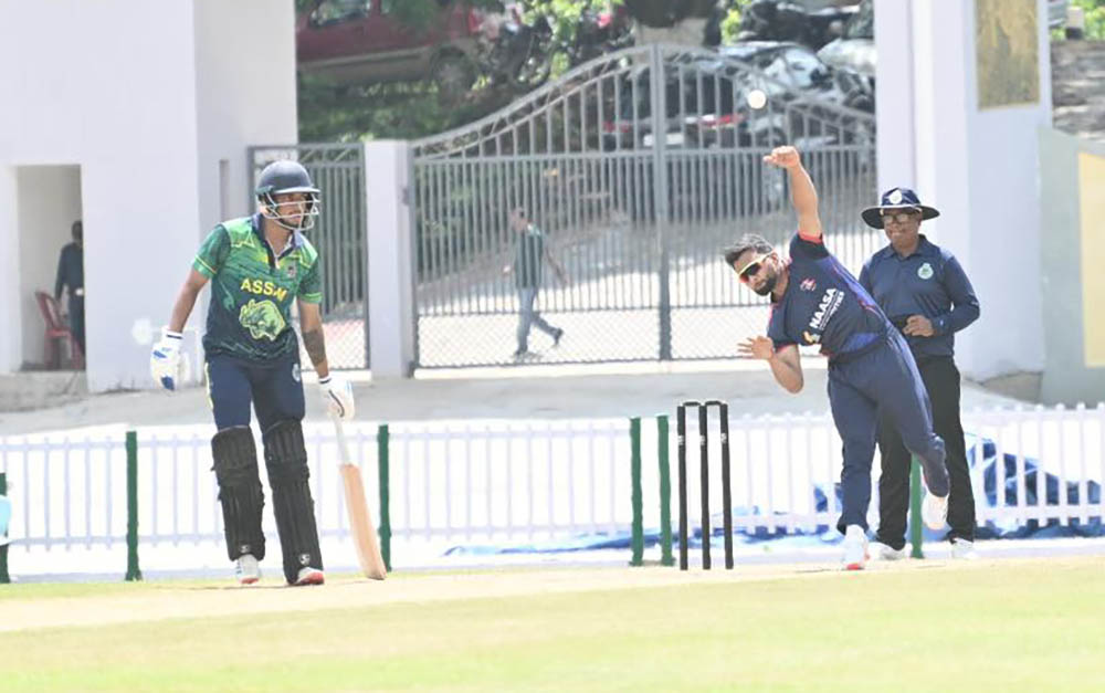 आसामले नेपाल ए लाई दियो १९१ रनको लक्ष्य