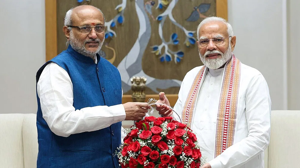 उपराष्ट्रपतिका लागि भाजपाले बनायो राधाकृष्णनलाई उम्मेदवार