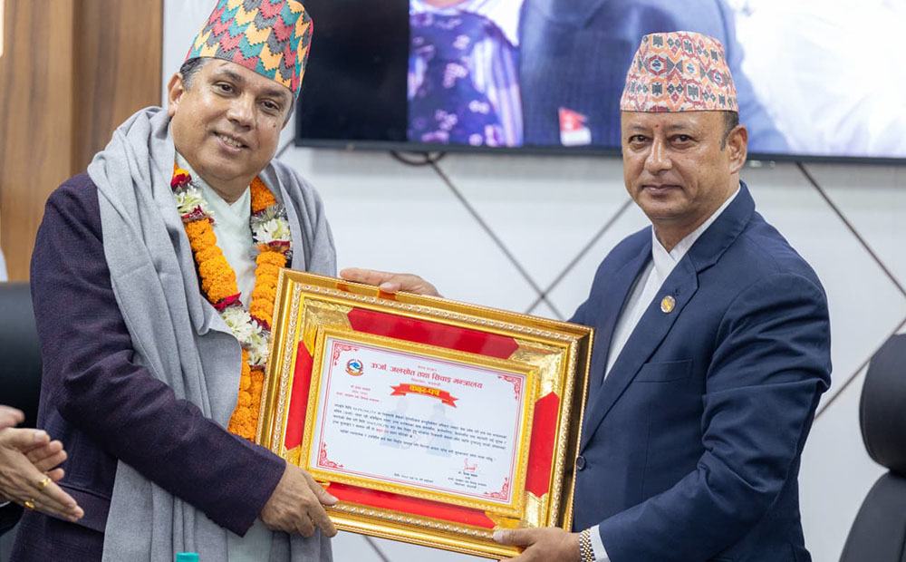 ऊर्जा सचिव सुरेश आचार्यको बिदाई