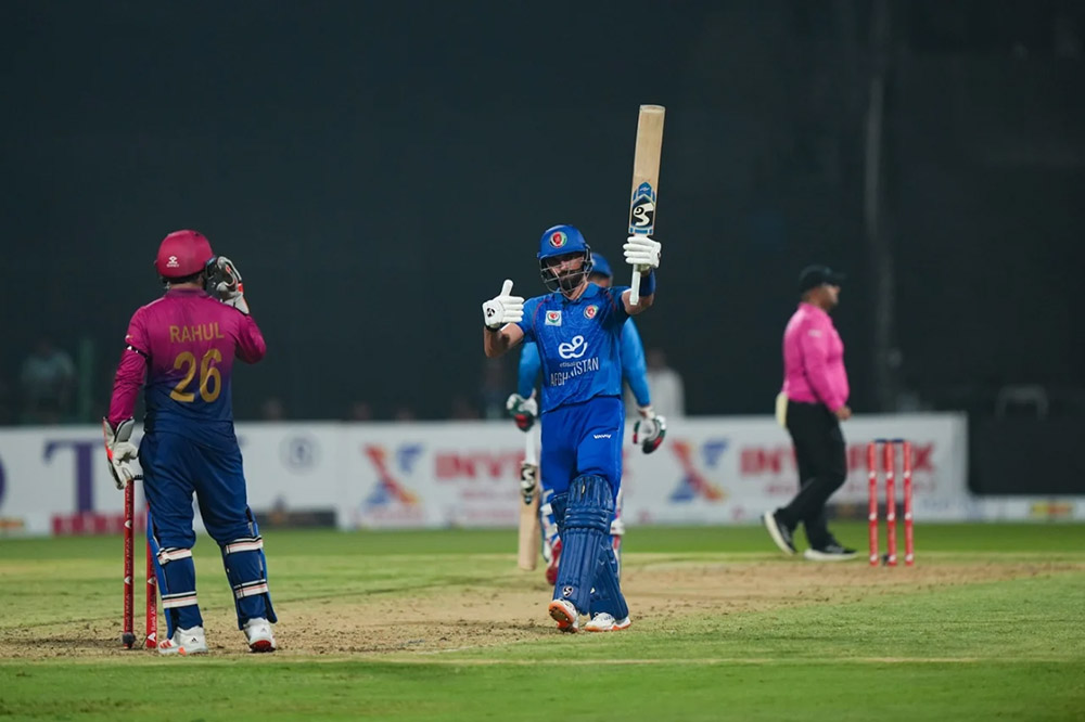 त्रिकोणात्मक सिरिजमा युएईमाथि अफगानिस्तानको सहज जित