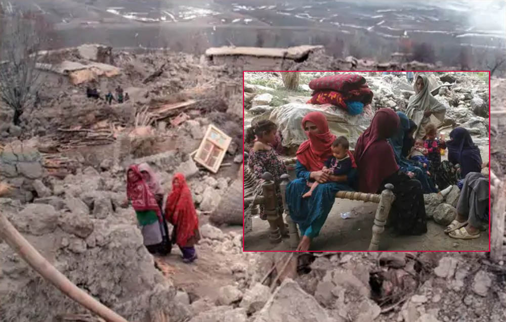 तालिबानको नियमले भुकम्पमा अफगानी महिलाको आपत: ३६ घण्टापछि पनि भएन उद्धार !