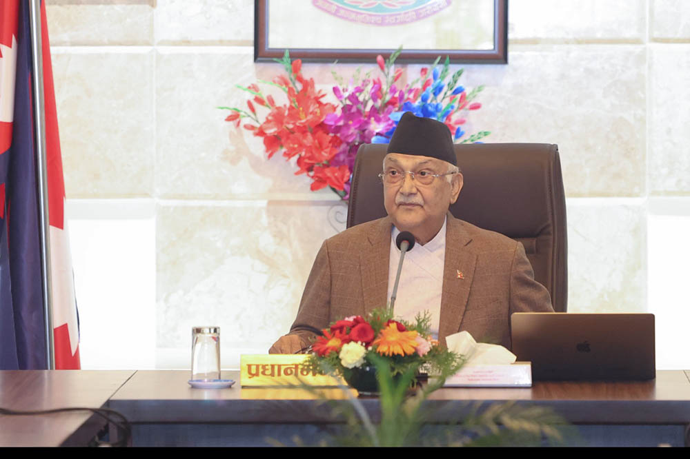 प्रधानमन्त्री ओलीले बोलाए मन्त्रिपरिषद्को बैठक