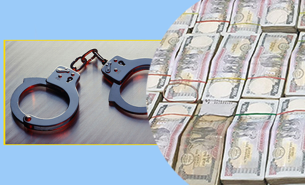 स्रोत नखुलेको ७ लाख नगदसहित तीन जना पक्राउ