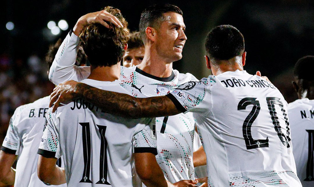 रोनाल्डो र फेलिक्सको २-२ गोलमा पोर्चुगल विजयी