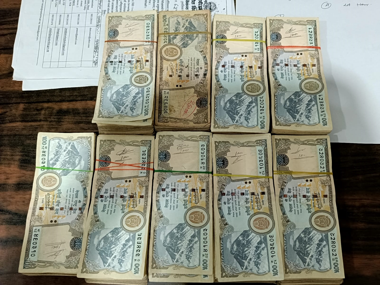 श्रोत नखुलेको हुण्डीको लाखौं रकम सहित एक जना पक्राउ-