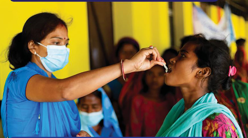 पर्सा र बारामा हैजा रोगविरुद्धको खोप अभियान चलाइदै