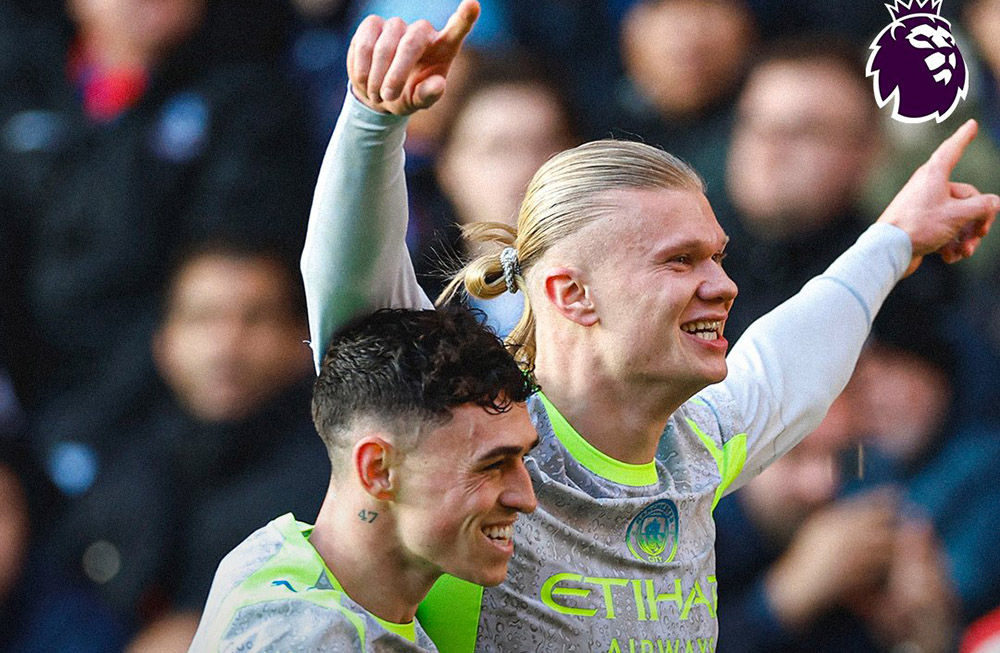 हालाण्ड र फोडेनको गोलमा म्यानचेस्टर सिटी विजयी