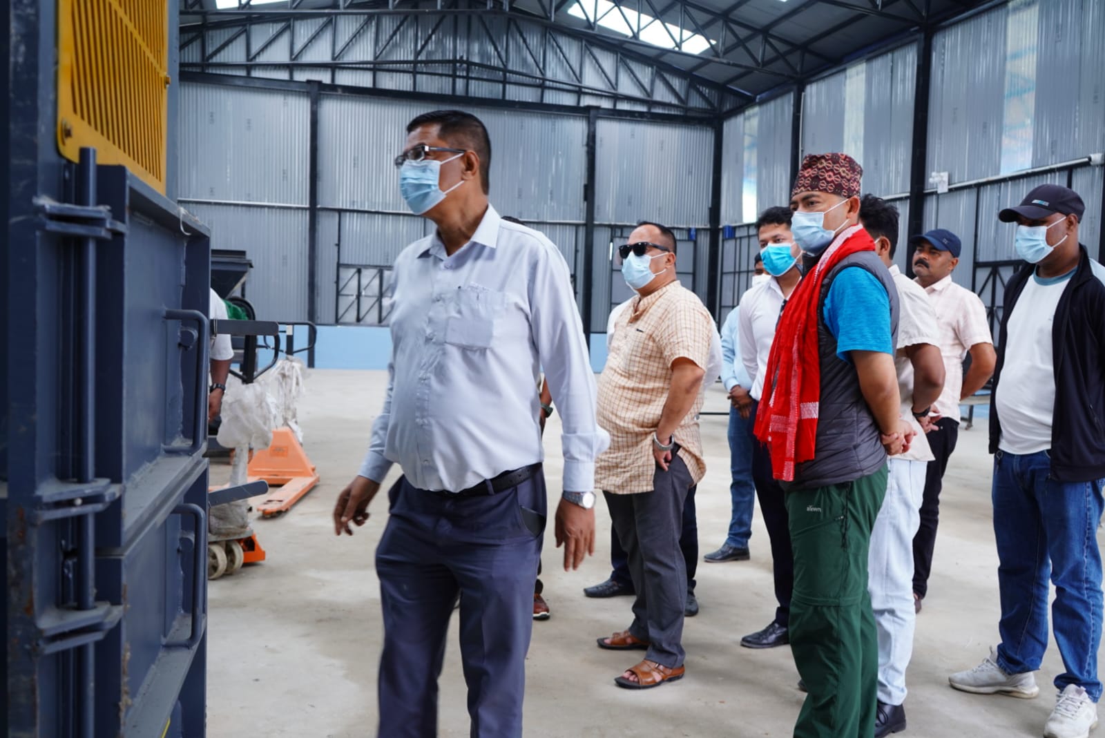 वीरगंजमा प्लास्टिक फोहोर प्रशोधन प्लान्ट अन्तिम चरणमा-