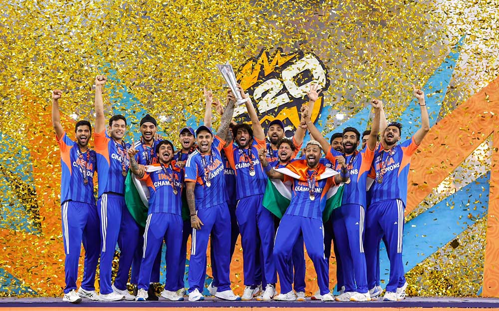 टी- २० विश्वकप जितेको भारतीय टिमलाई २०९ करोड पुरस्कार दिने बोर्डको घोषणा