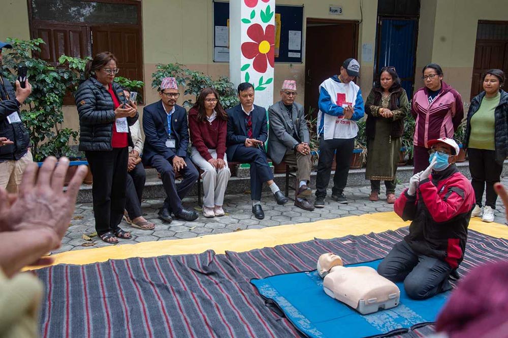 काठमाडौँ महानगरका हरेक वडामा २५ जना प्राथमिक उपचारकर्ता उत्पादन गर्ने लक्ष्यसहित तालिम सुरु