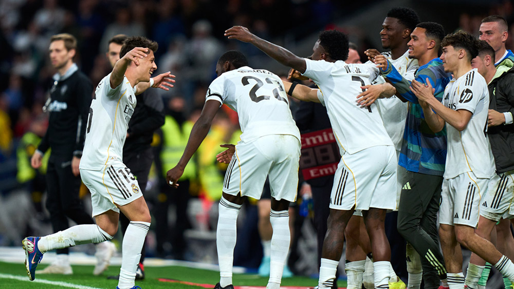 एल्चेमाथि रियल म्याड्रिडको शानदार जित