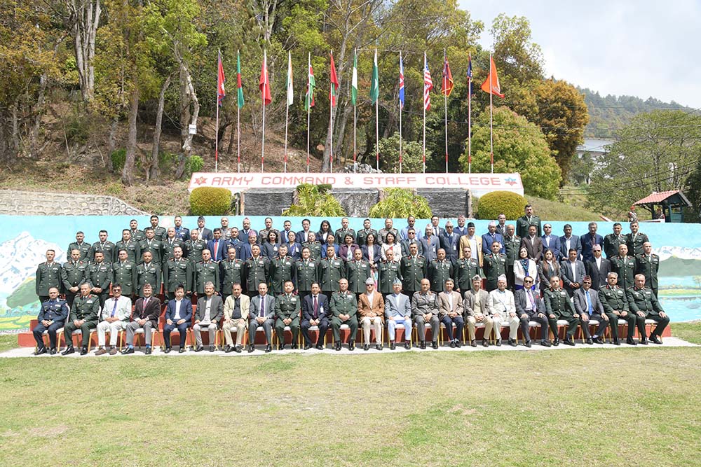 नेपाली सेनाको उच्चस्तरीय राष्ट्रिय सुरक्षा तालिम सम्पन्न