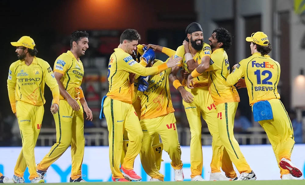 आइपिएल: लगातार तीन हारपछि चेन्नईको पहिलो जित