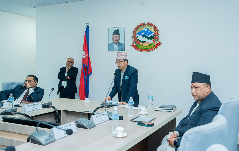 सरकारका मन्त्रीहरुलाई परराष्ट्र मन्त्रालयको कूटनीतिक आचारसंहिता बारे ब्रिफ्रिङ