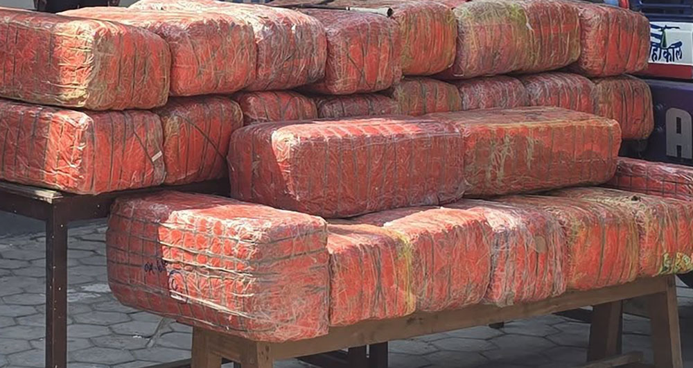 सुनसरीबाट करिब २२५ किलो गाँजासहित दुई जना पक्राउ