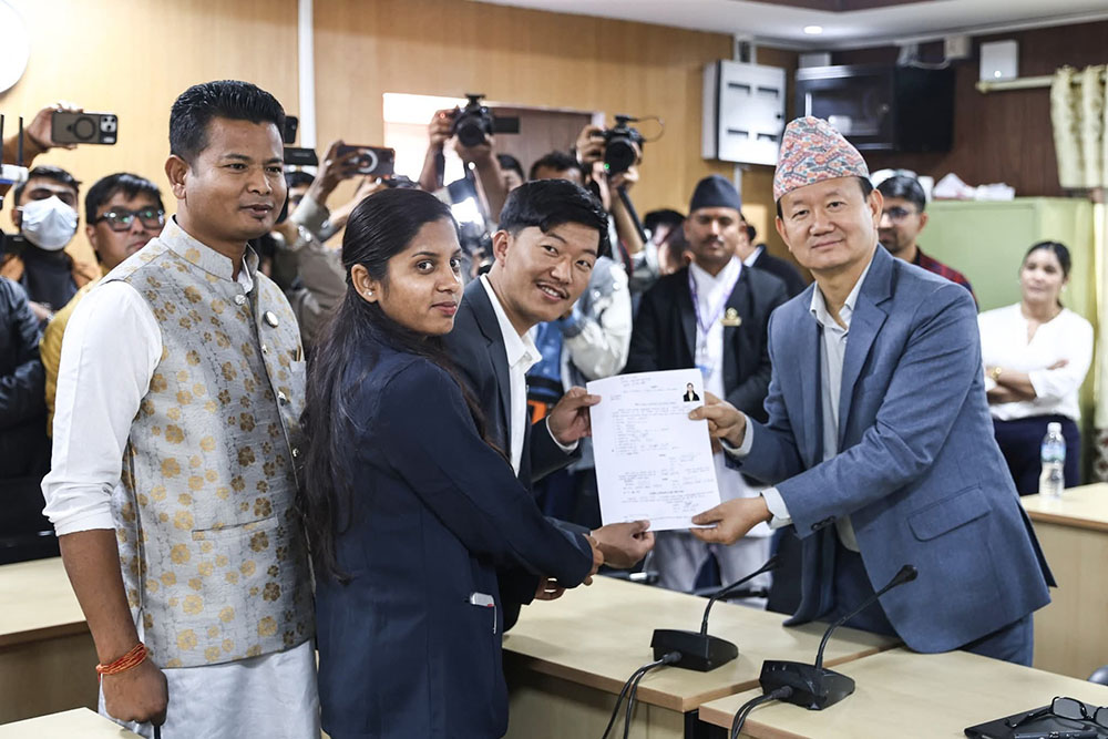 उपसभामुखमा श्रम संस्कृतिकी रुवी कुमारीको उम्मेदवारी दर्ता