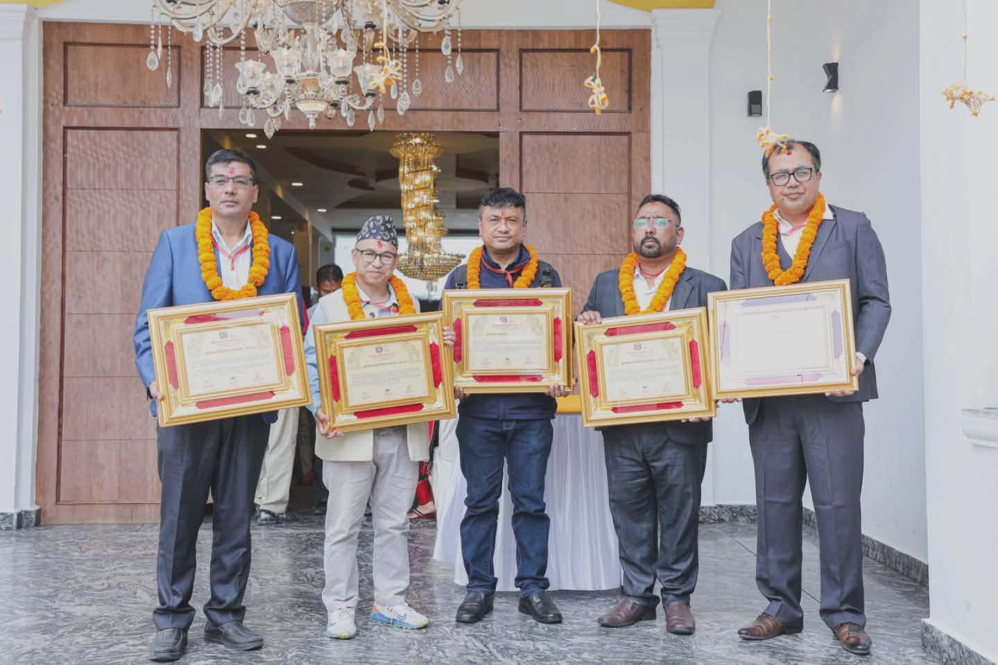 सम्पदा संरक्षणमा आवाज बनेका पत्रकारहरुहरुलाई सम्मान-